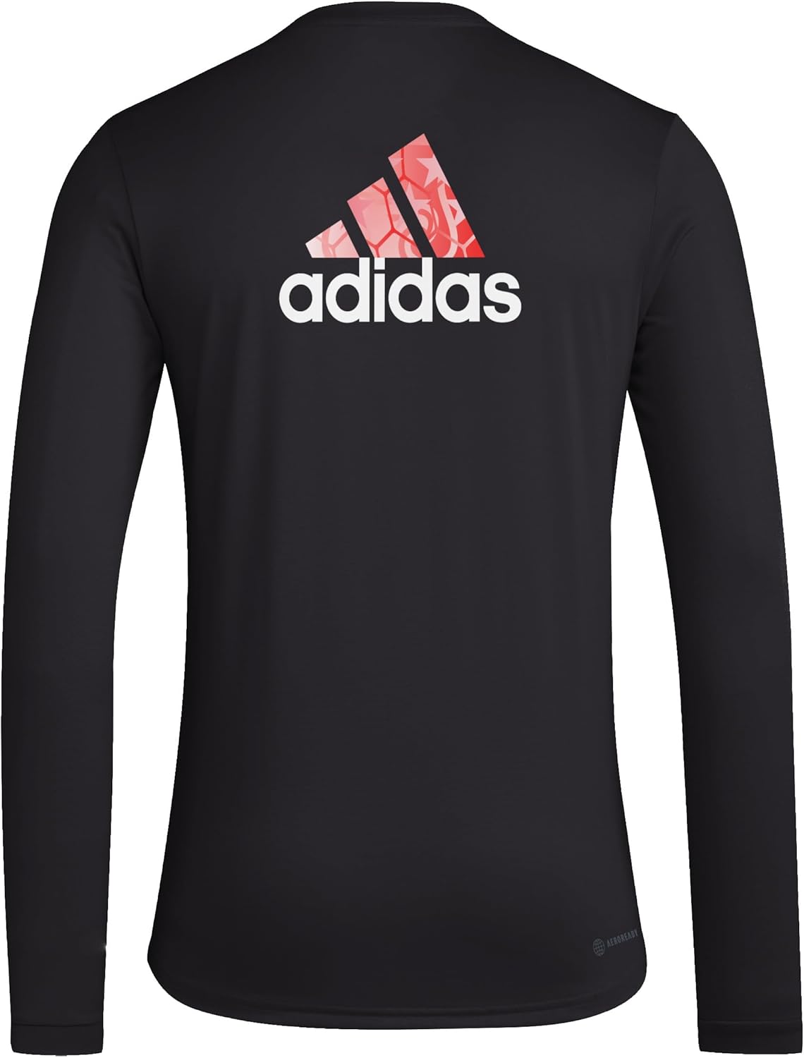 adidas Mens D.c. United MLS Long Sleeve T-Shirt - Image 4