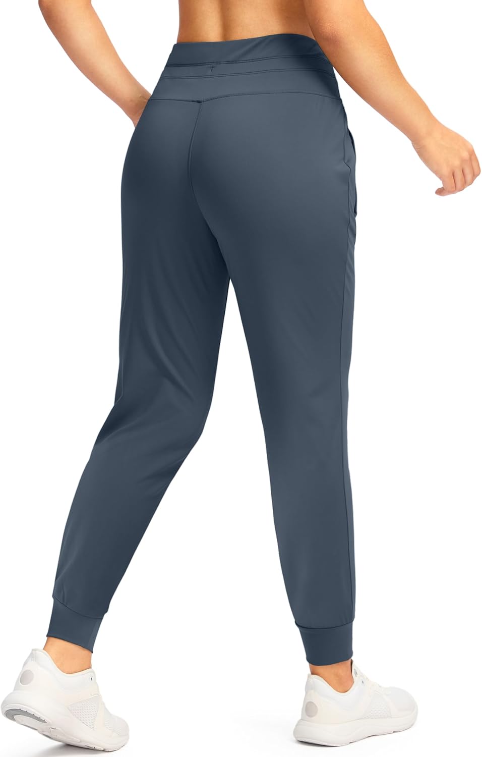 G GRADUAL Women's Joggers Pants with Zipper Pockets High Waisted Sweatpants Athletic Tapered Pants for Women Lounge Workout - Image 4