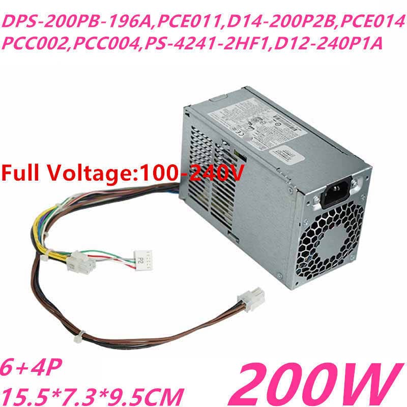 Amazon | PSU For HP 400 600 800G1 G2 6Pin 200W 電源 DPS-200PB-196A