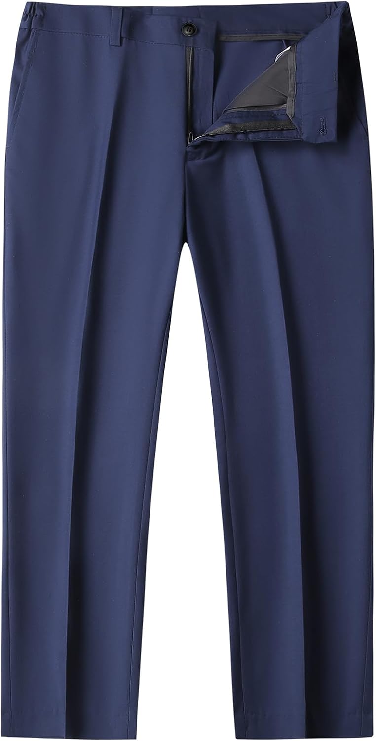 Lamgool Boys Tuxedo Suit 3 Piece Slim Fit Set with Blazer Jacket Vest Pant Kids Formal Outfit for Wedding Prom Size 6-20 - Image 6