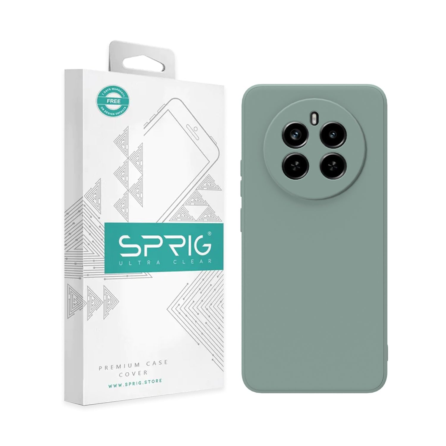 SPRIG Compatible with Realme P1 5G Clear Premium Back Cover Drop Tested Shock Proof Mobile Case for Men,Women,Boys and Girls with Camera Protection (Light Green) (B0DF5J8F3L) Amazon Price History, Amazon Price Tracker