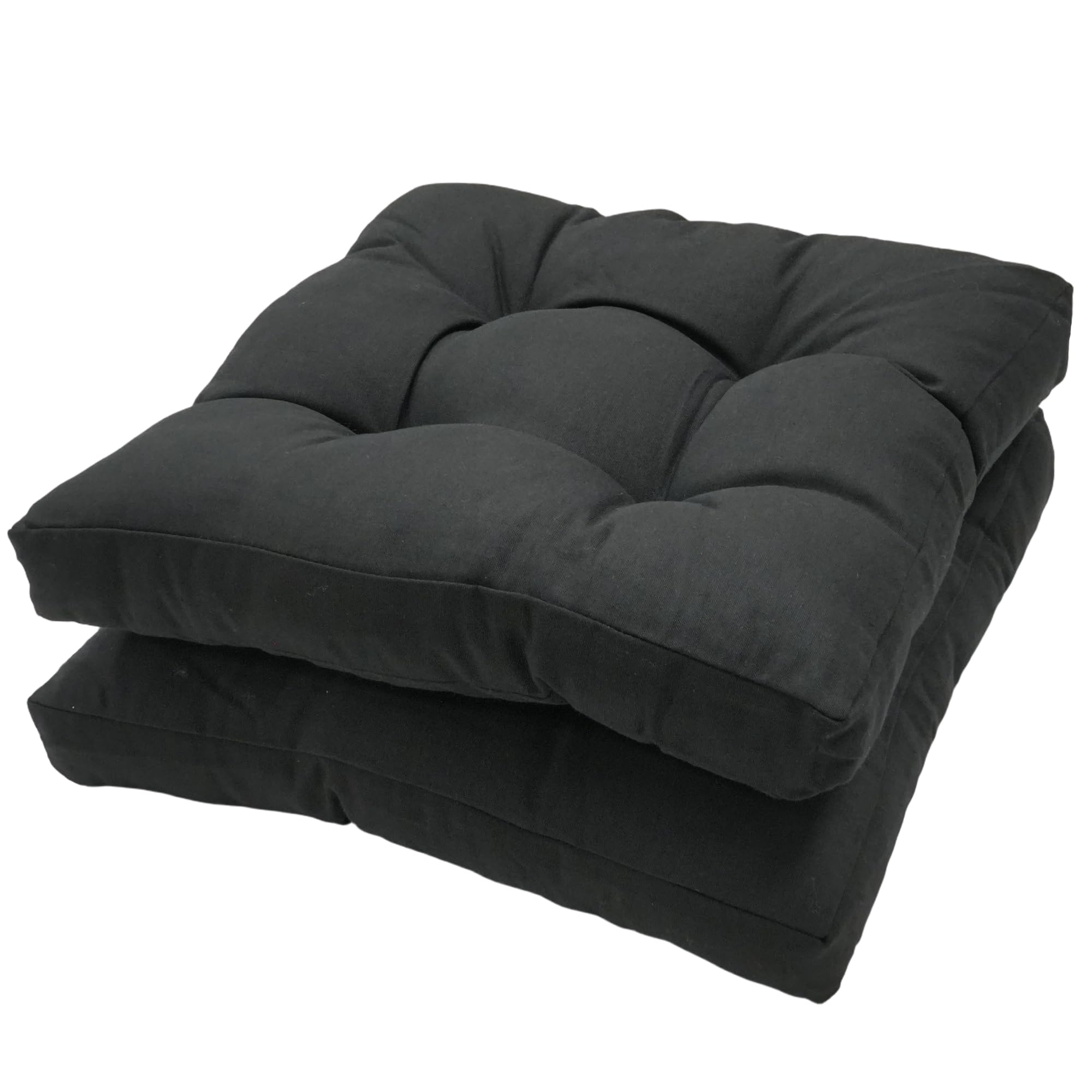 Viste tu hogar Pack 2 Cojines para Silla, 40x40x5 CM, Efecto Tridimensional, Relleno de 100% Poliéster, Ideal para Comedor, Terraza, Salón y Restaurante, Color Raya Beige, Fabricado en España — view 10