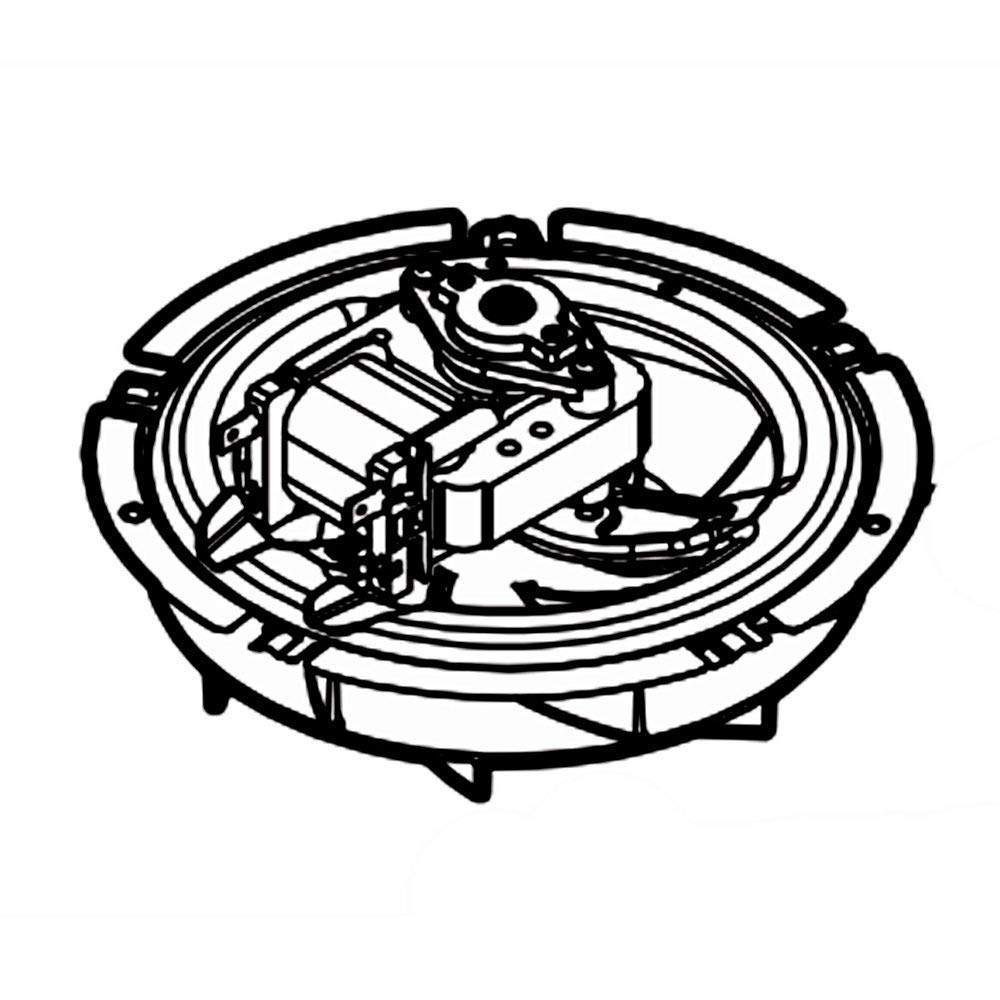 807123003 Range Oven Cooling Fan Motor Genuine Original Equipment Manufacturer (OEM) Part