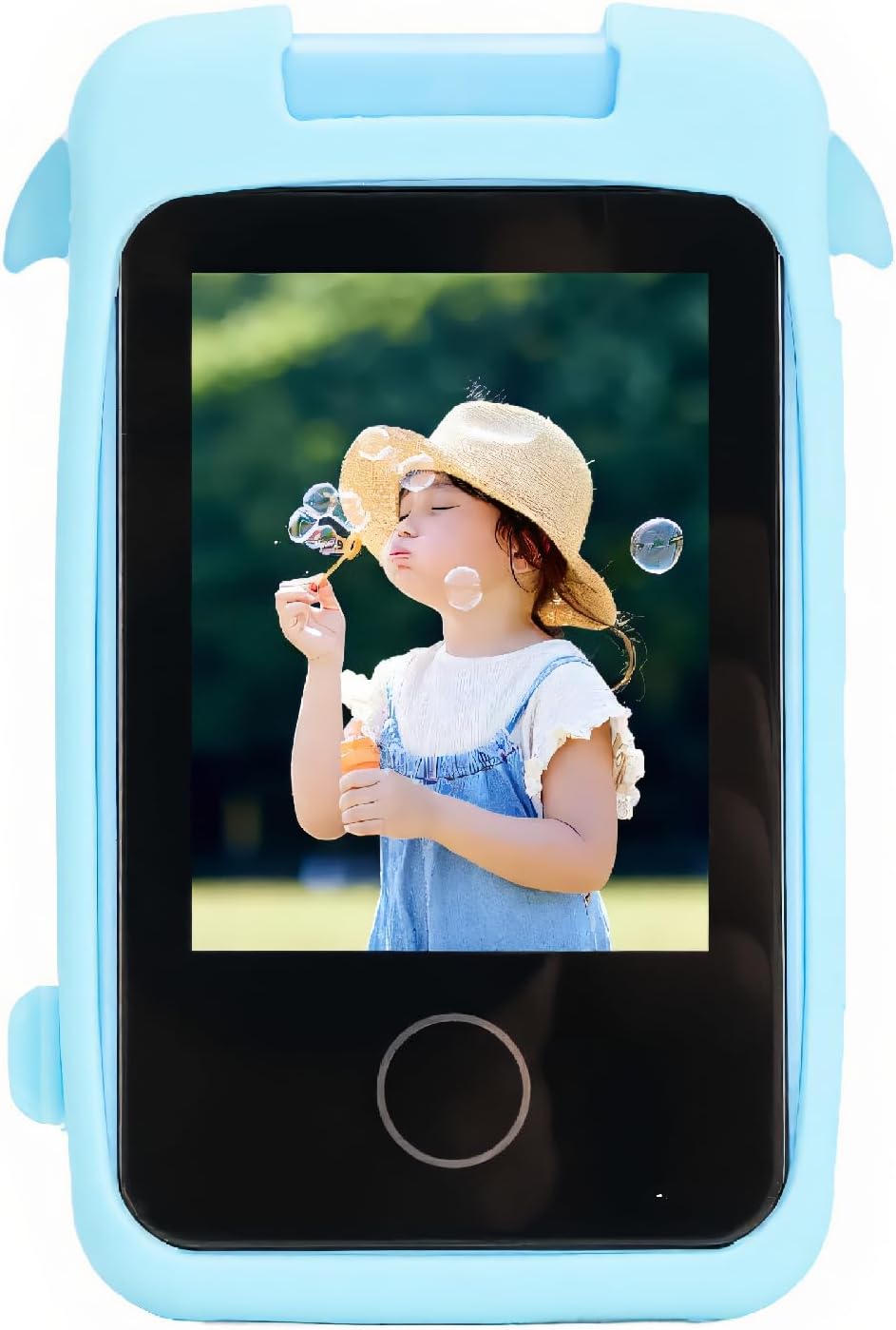 Kids Smart Phone, Dolphin Cartoon Emulated Touchscreen Smartphone with 1080P Camera, Music Player for 3 4 5 6 7 8 Year Old Girls Boys, Toddler Toy Learning Phone