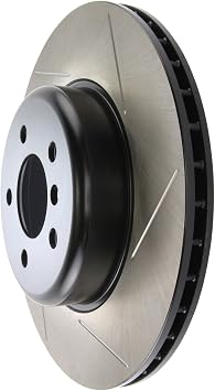 StopTech 126.34147SL Sport Slotted Brake Rotor; Rear Left