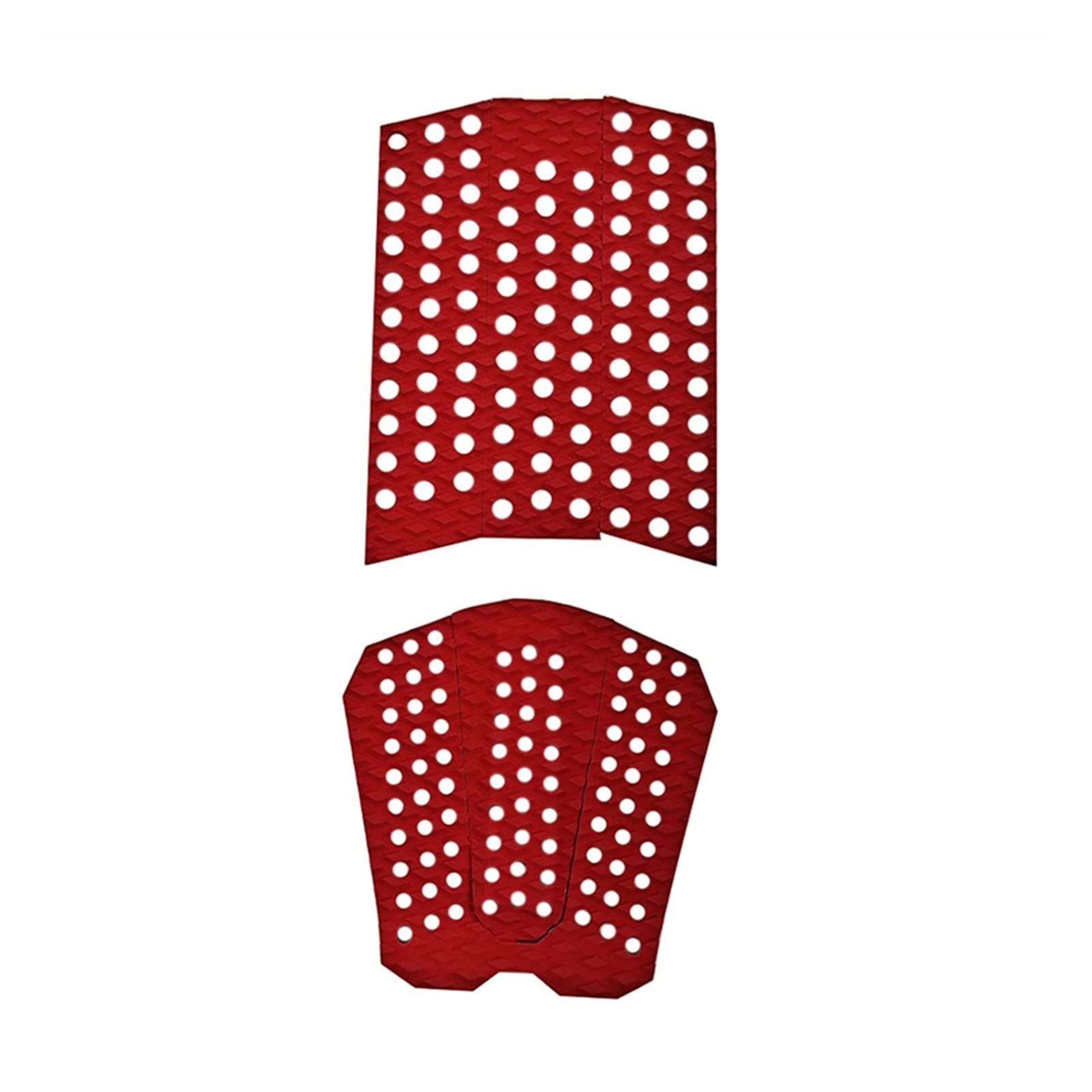 6 Pieces Surfboard EVA Deck Grip Pad Surf Traction Pad Front Pad and Tail Pad Full Set for Surfboard