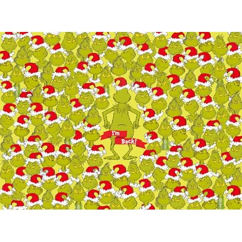 Ravensburger Puzzle 12001224 - Merry Grinchmas Challenge - 500 Teile The Grinch Challenge Puzzle für Erwachsene und Kinder ab 12 Jahren