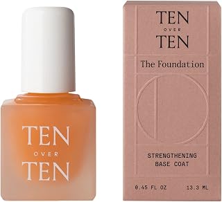 Tenoverten - The Foundation Fortifying Base Coat | Clean, Natural, Non-Toxic Nail Care (0.45 fl oz | 13.3 mL)