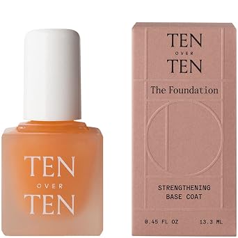 Tenoverten - The Foundation Fortifying Base Coat | Clean, Natural, Non-Toxic Nail Care 0.45 fl oz | 13.3 mL