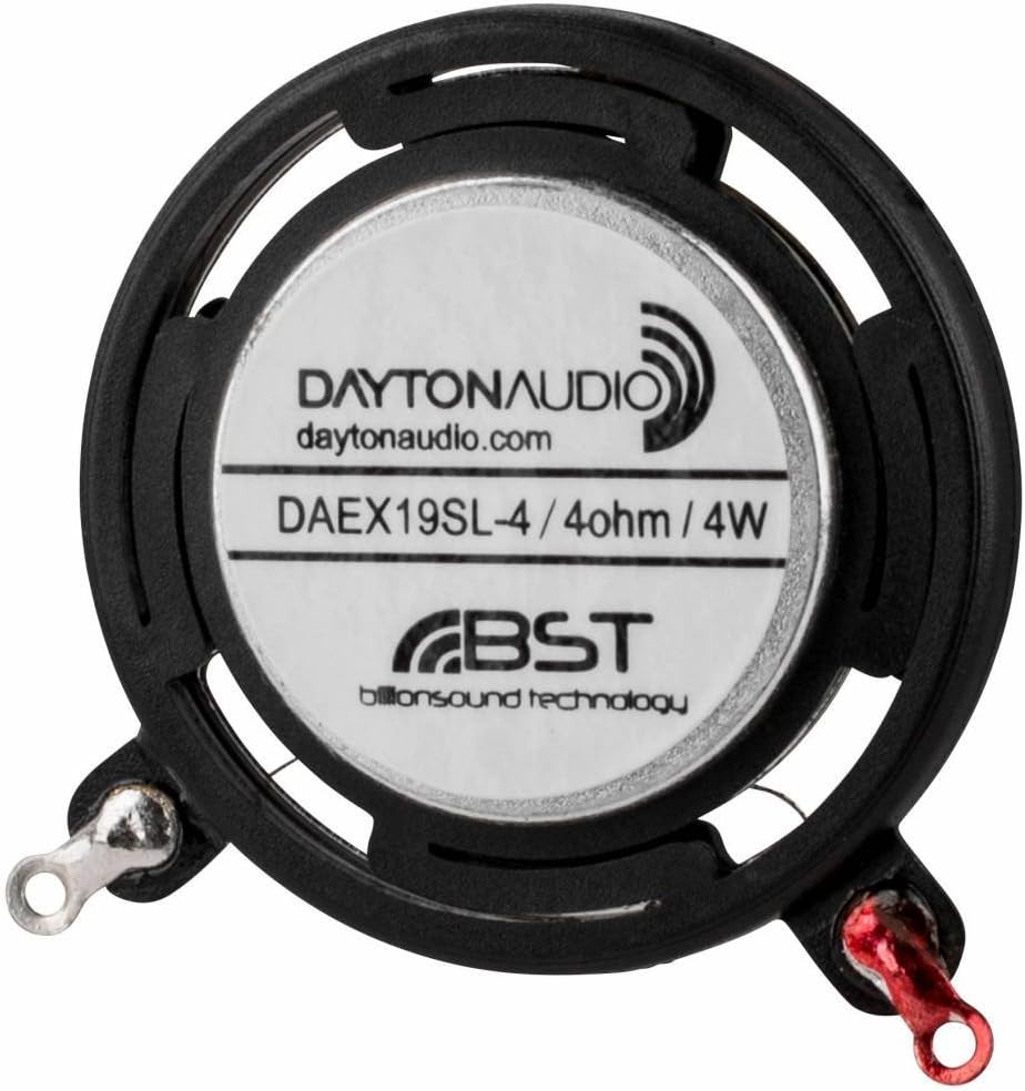 Dayton Audio DAEX19SL-4 Slimline Coin Type 19mm Exciter 4W 4 Ohm
