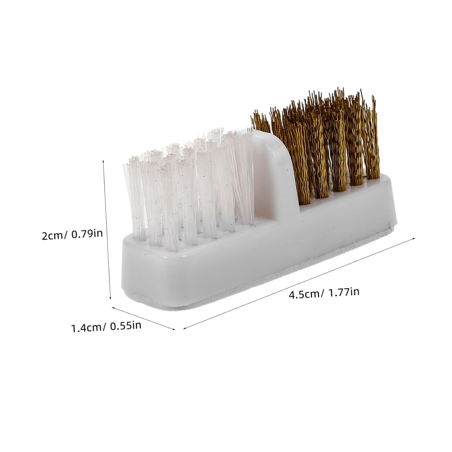 3pcs Nail Drill Bits Dust Removal Brush Professional Nail Art Fluffy Brush for