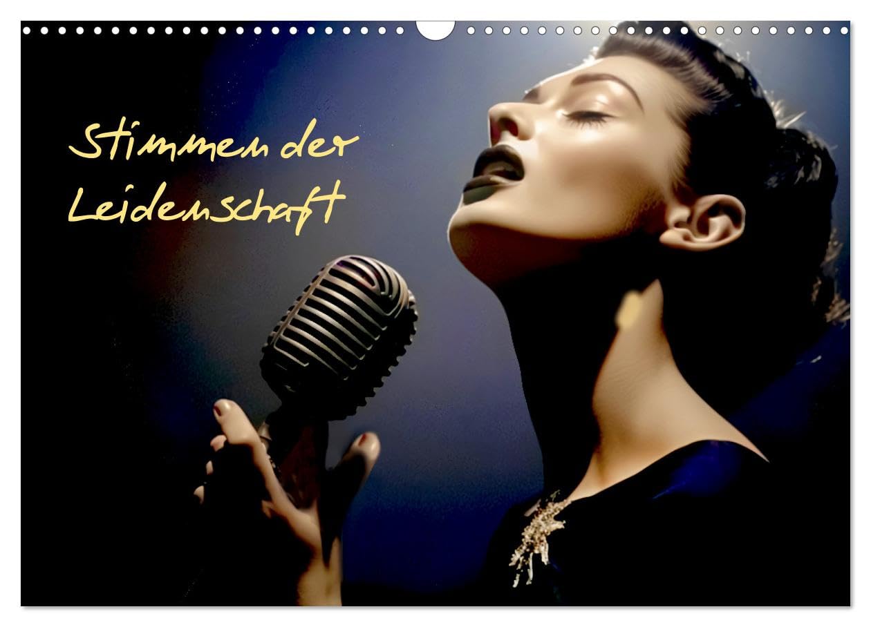 The voice of passion UK-Version (Wall Calendar 2026 DIN A3 Landscape), CALVENDO 12 Month Wall Calendar โ image 1