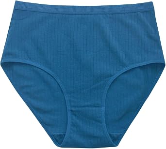Beessbest Cotton Underwear for Women Sexy Low Rise Panties Soft Breathable Panty Solid Color Ribbed Ladies Briefs for Daily