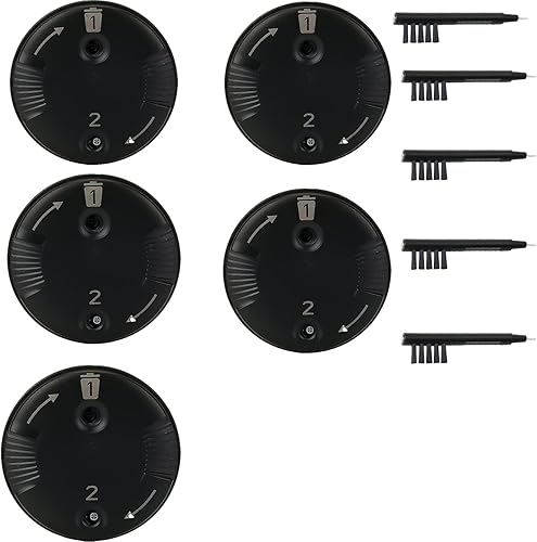 Filtros de cera auditiva Ceru Guard Disk con cepillo de limpieza magnético, repuesto CeruShield Disk Cerumen Filter Baffle Accesorio para Phonak (40