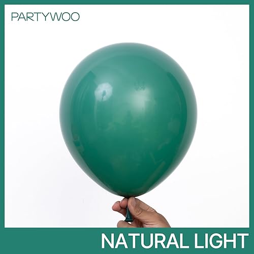 Miniatura 258 de PartyWoo Globos amarillos de 140 piezas de diferentes tamaños de 18, 12, 10, 5 pulgadas, kit de arco de globos de látex amarillo mate, guirnalda