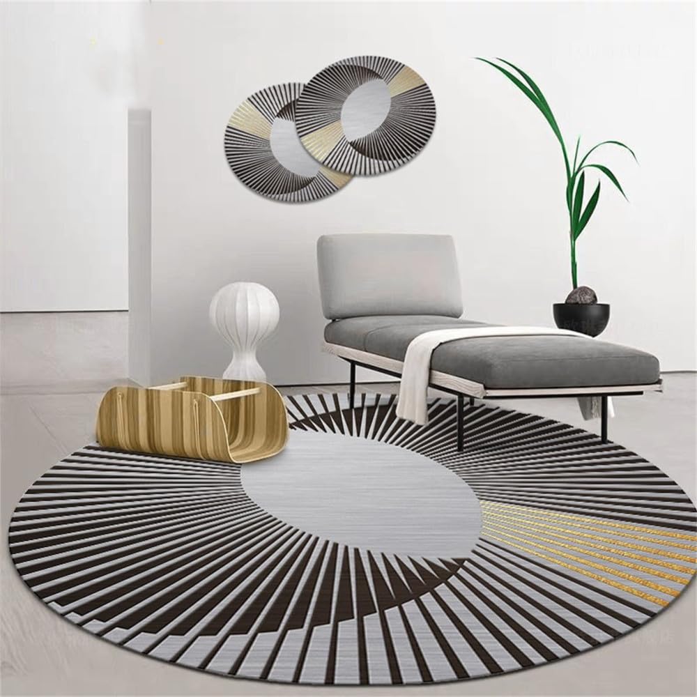 Tappetino ergonomico per sedia da gioco, 1000 x 1000 mm, elegante sgabello a dondolo per ufficio, sala da pranzo, studio e camera da letto, perfetto per e-sport e postazione di lavoro
