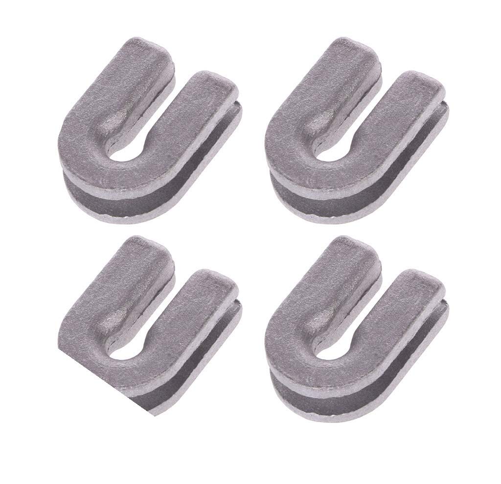GUANGZHOU 4 pieces Trimmer Head Eyelets For P25 Strimmer Brush Cutter Replacement Buckle Silver