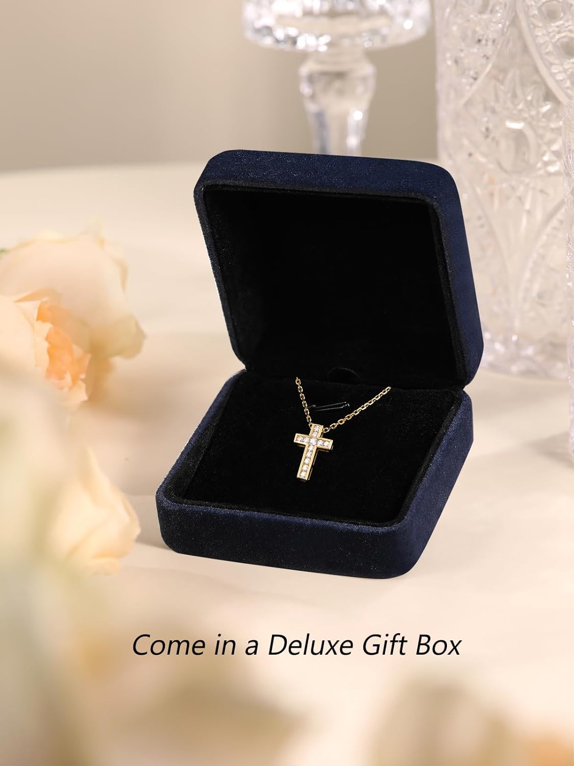 CYW Moissanite Cute Small Pendant Necklace for Women Teen Girls, Authentic Solid 925 Sterling Silver, 16"/18"/20" Chain Adjustable, Birthday Valentines Christmas Ideal Gift - Image 9