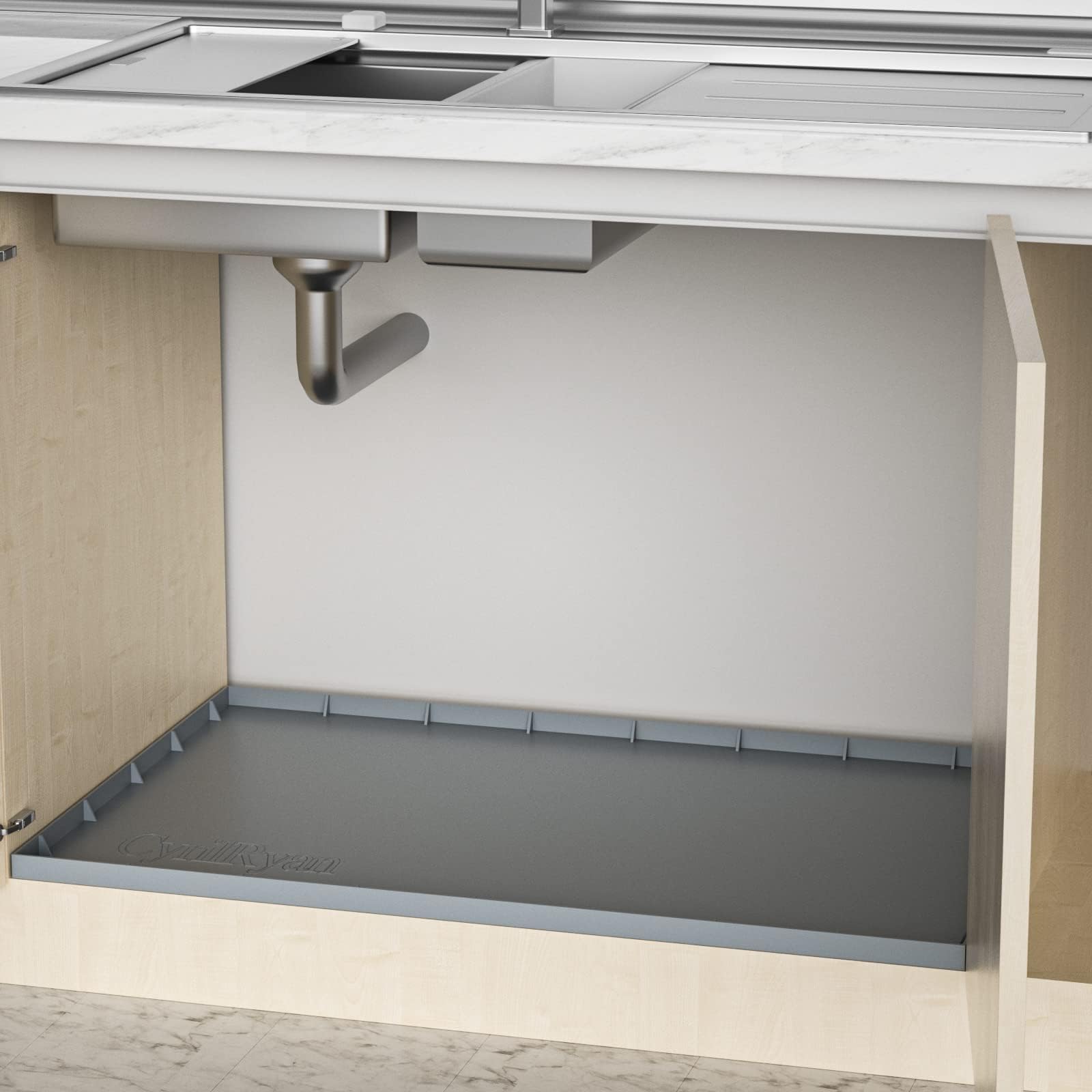 VANCE Trimmable Under Sink Tray for 36 in. Base