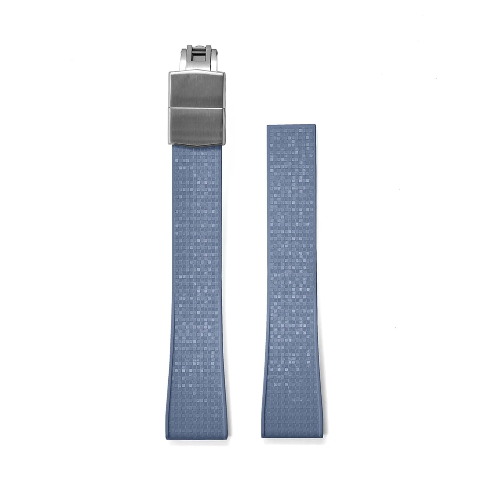 FYYFS Bracelet De Montre En Caoutchouc 20 Mm/22 Mm Avec Boucle Papillon À Dégagement Rapide, Ajustable La Taille Souhaitée