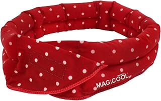 【抗菌防臭】冷感持続 マジクール onnanoko(テープ留めtype) (水玉レッド)熱中症・暑さ対策 DNIMCOF1DR
