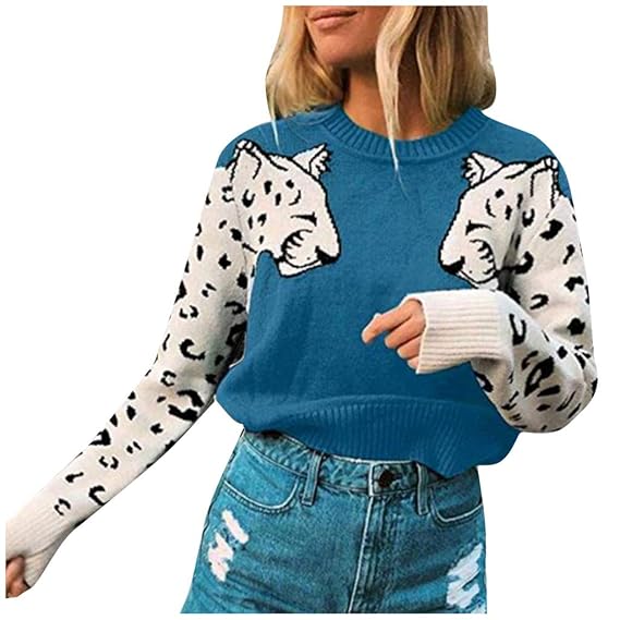 Fashion Animal Print Patchwork 