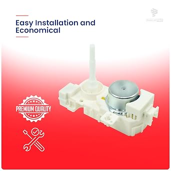 ForeverPRO W10849439 Dishwasher Motor Replacement - Fits Whirlpool Motor, Compatible with Whirlpool Diverter Motor W10537869 W10195076 W10476222