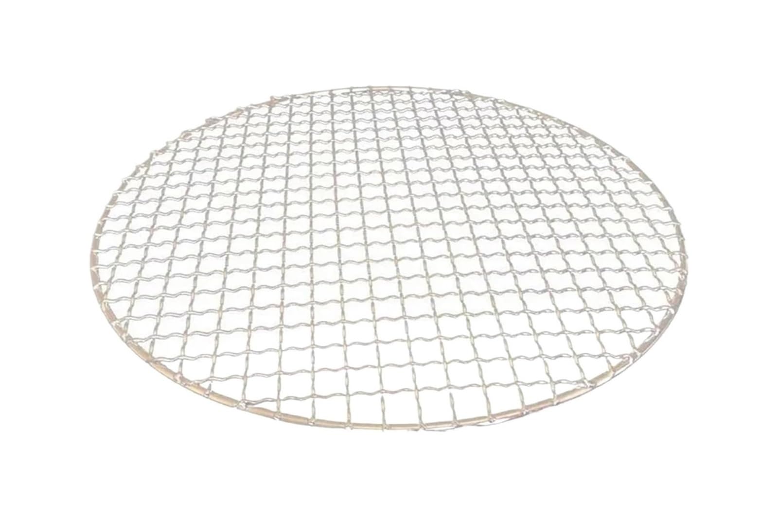 Okrągła siatka do grilla ze stali nierdzewnej | Srebrna siatka grillowa do grilla o średnicy 10-50 cm