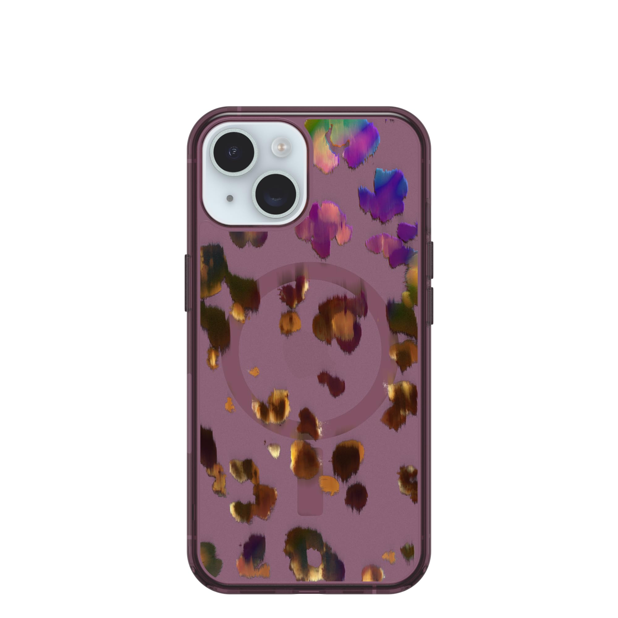 OtterBox Funda Transparente para iPhone 13, 14, 15 y 16e Symmetry Series, Color Rosa