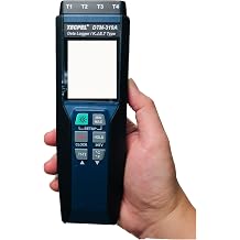 TECPEL DTM-319A Digital 4 Channel Data Logger Thermocouple Thermometer Made in Taiwan
