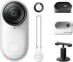Camera de Ação Insta 360 Go3s Standard White 128Gb CINSAATA GO3S13