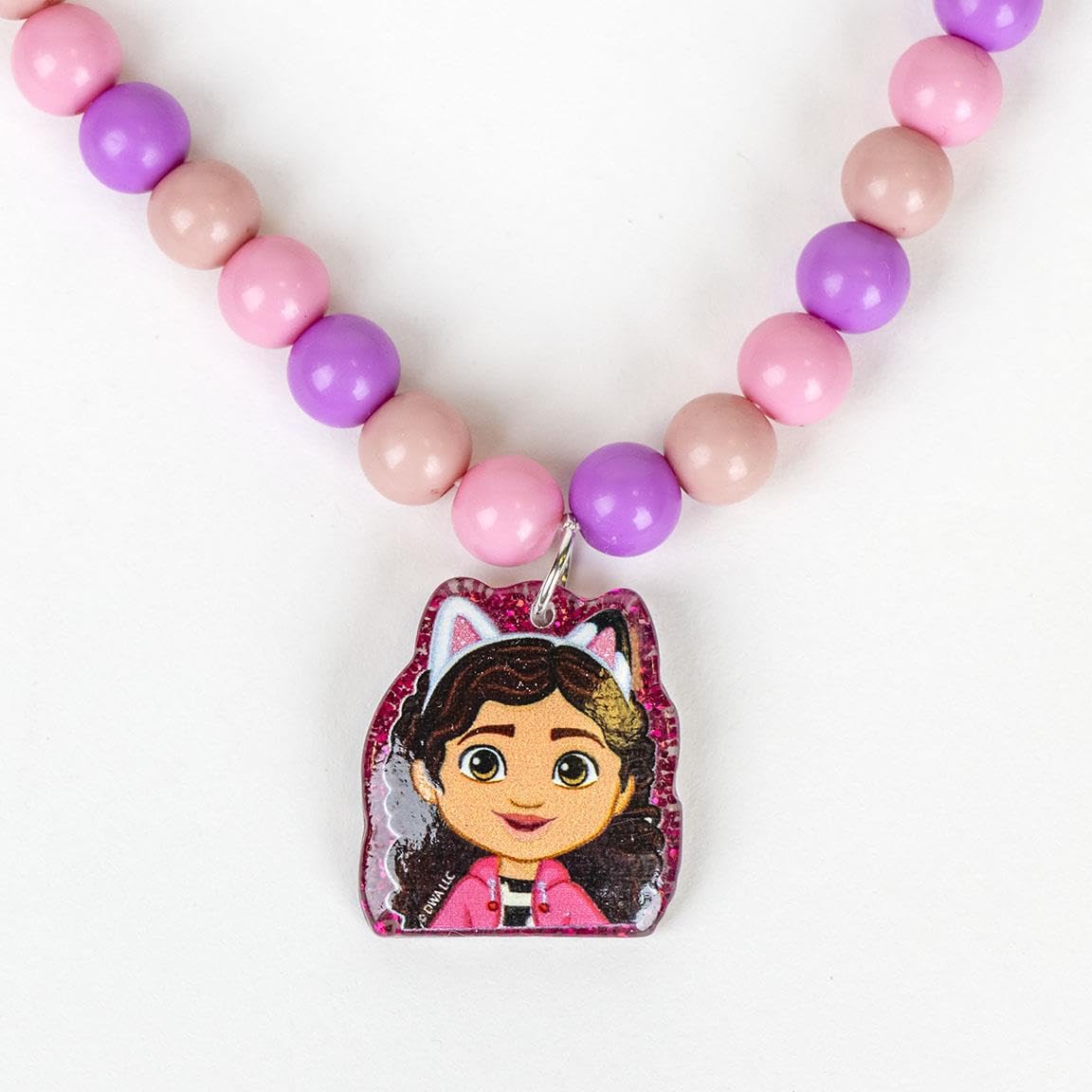 Ensemble De Beauté Gabby's Dollhouse - Chouchou, Épingles à Cheveux Et Collier - Collection Officielle