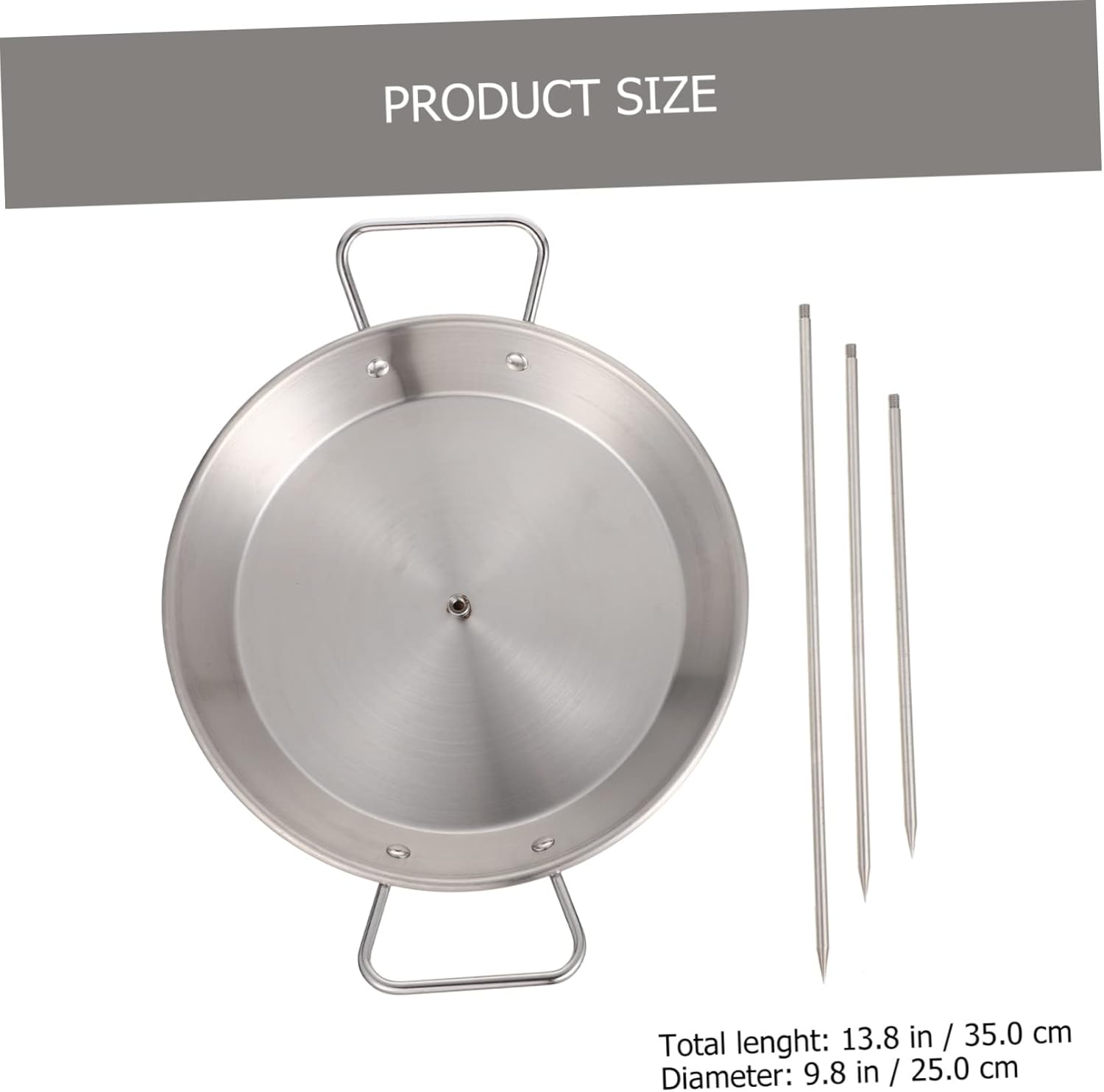 Stainless Steel Chicken Roast Pan with Removable Skewers Practical Meat Grill Rack for Outdoor Camping and Home Use Durable and Easy to Clean Grilling Stand