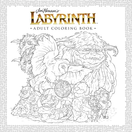 Jim Henson's Labyrinth Adult Coloring Book
