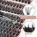 Lash Clusters 360Pcs Individual Lashes 80D Thick Fluff Cluster Eyelash Extensions 8-18MM False Lashes D Curly Wispy Fake Mink Eyelashes Extension by Pleell
