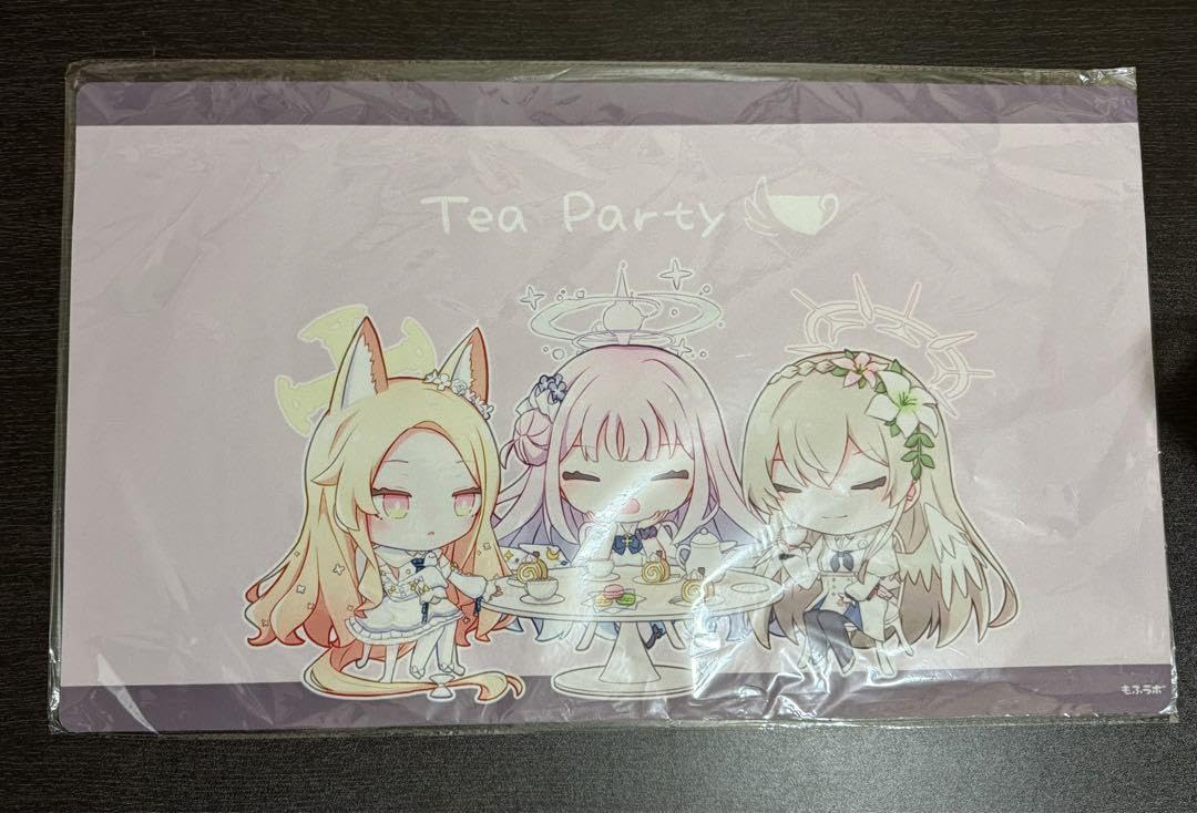 結*城様 ブルーアーカイブ　ティーパーティ　ミカ　ナギサ　セイア　プレイマット 結*城様 ブルーアーカイブ 聖園ミカ 桐藤ナギサ 百合園セイア