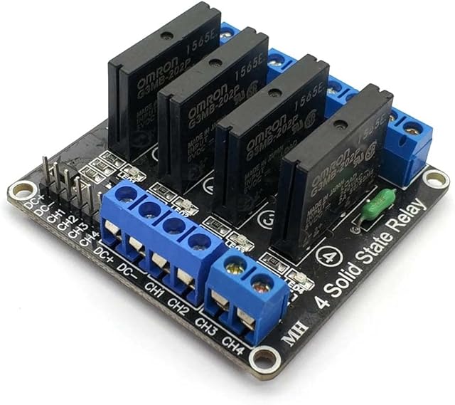 Fasizi low level trigger 4-channel 5v Solid State Relay Module Board SSR