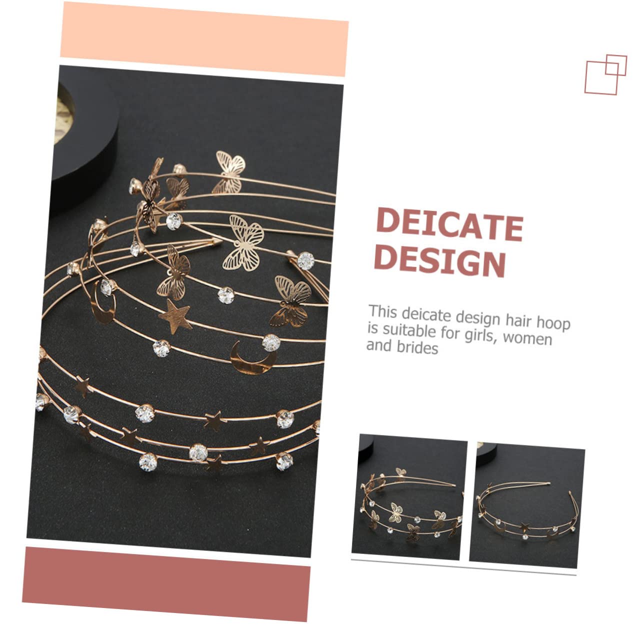 Healeved 15pezzi Fasce Per Multifunzione Design Matrimoni e Speciali Adatte e Ragazze
