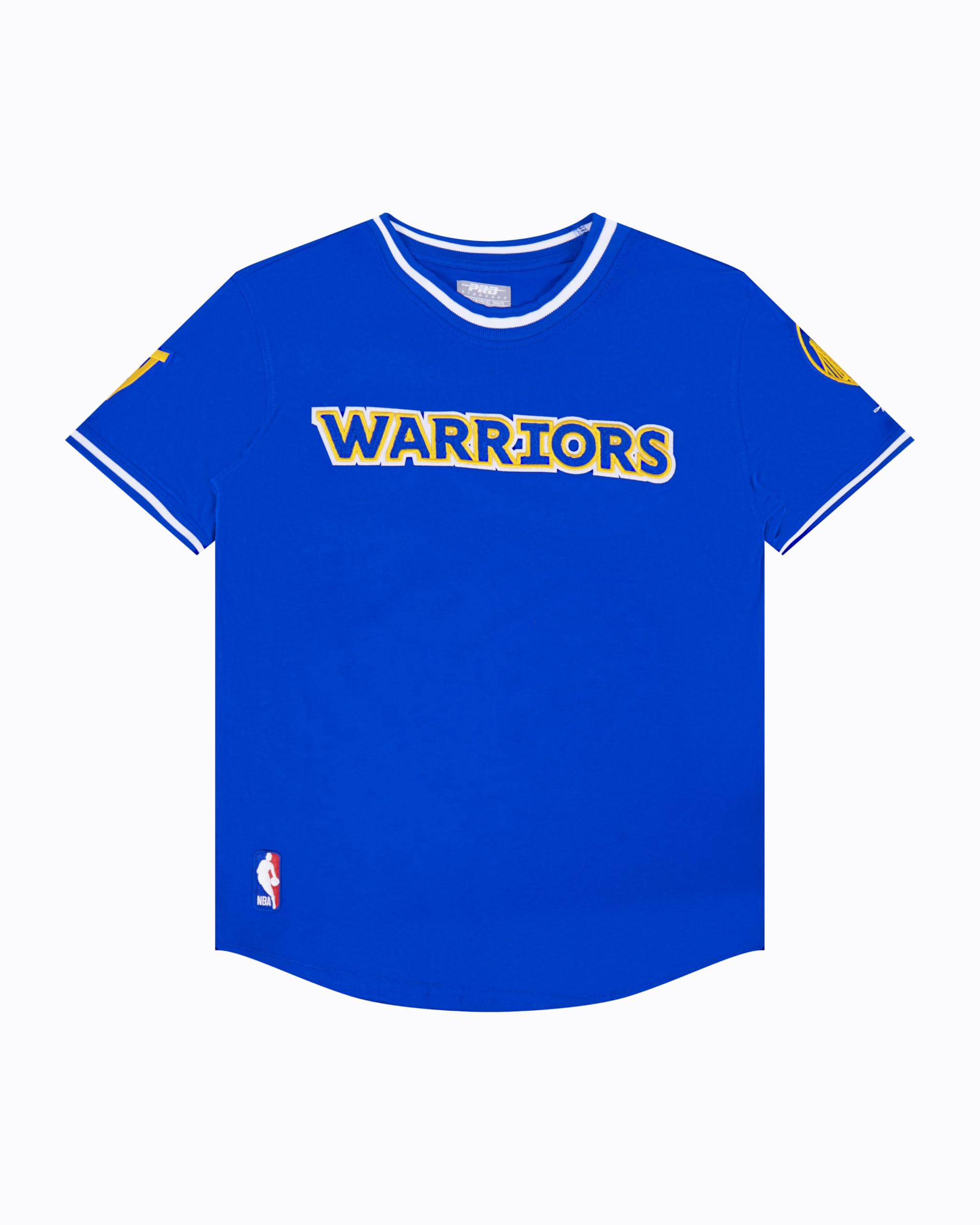 Camiseta NBA de manga con tapeta para niños de algodón azul cobalto talla M 8