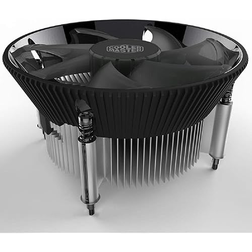 Cooler Master i70 CPU Cooler - 120mm Low Noise Cooling Fan & Heatsink (RR-I70-20PK-R1) - for Intel Socket LGA 1150/1151 / 1155/1156(i70)