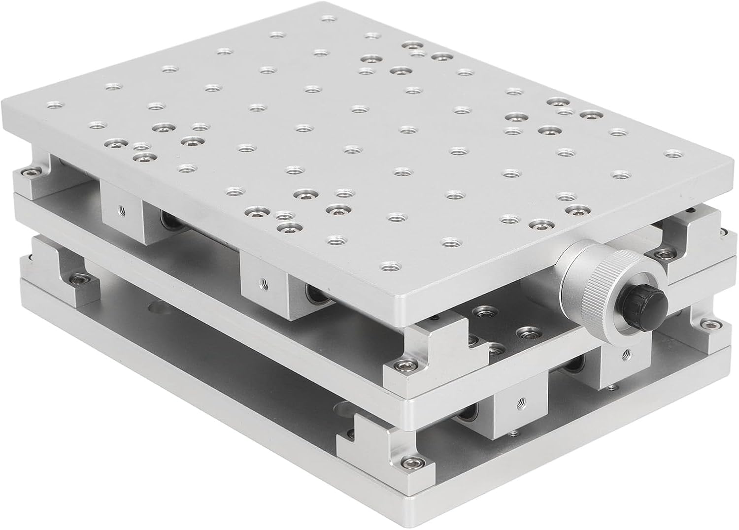 2 Axes Work Table, 2 Axes Moving Workbench High Rigidity Aluminum Alloy XY Axes Work Table Engraving Marking Machine, Workbenches