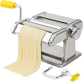Máquina Macarrão 3 Massas Lasanha Cilindro Inox Removível