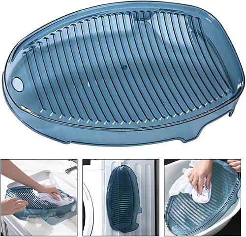 Miniatura 9 de 1pc Mini Washboard Underwear Washing Machine Wash Board Small Lavadora Portátil Small Washer Machine Small Washing Machine Portable Plastic Thicken
