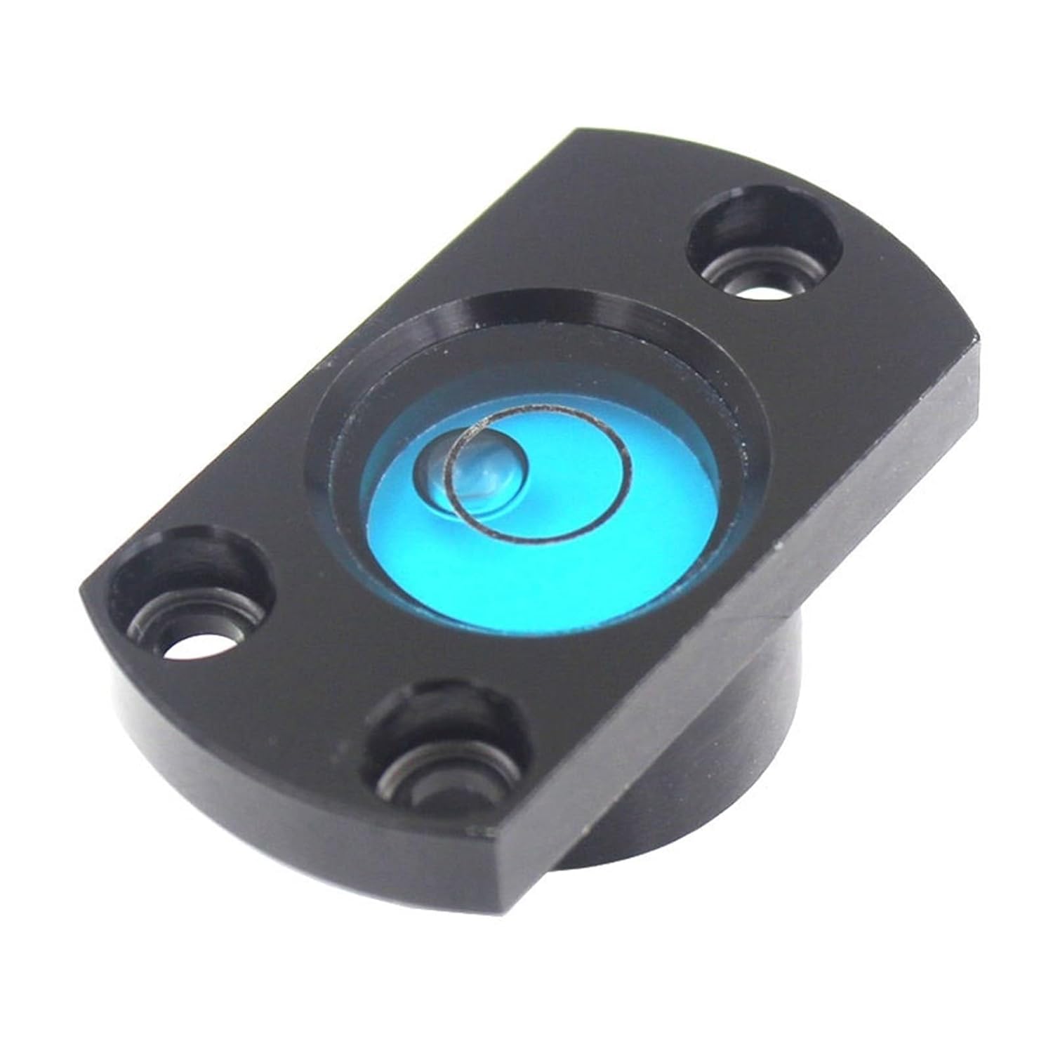 Alien Horizontal Spirit Bubble Level L 37mm Embedded Metal Flange Leveling Blister Mechanical Debugging Part Tools 1PCS(Yellow)