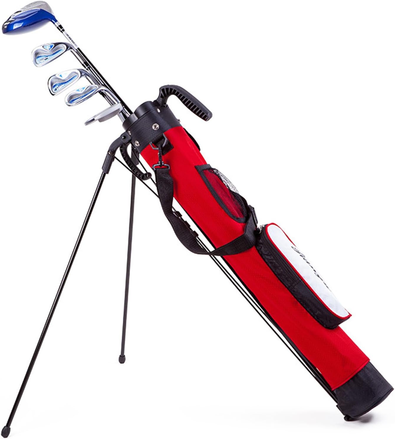 Lightweight Golf Bag Portable Waterproof Golf Rack Bags Large Capacity Durable Carry Pack Can Hold 5-6 Clubs Shoulder Belt