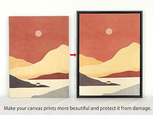 Miniatura 5 de LTYHHK Marco flotante para impresiones en lienzo de 20 x 24 pulgadas, marcos flotantes de 58-78 pulgadas de profundidad para pinturas en lienzo,