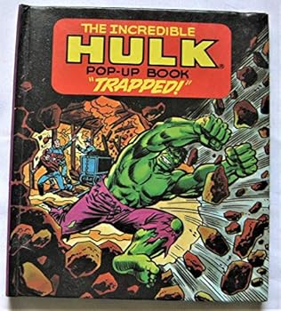Hardcover Stan Lee presents the Incredible Hulk pop-up-book, "Trapped" Book