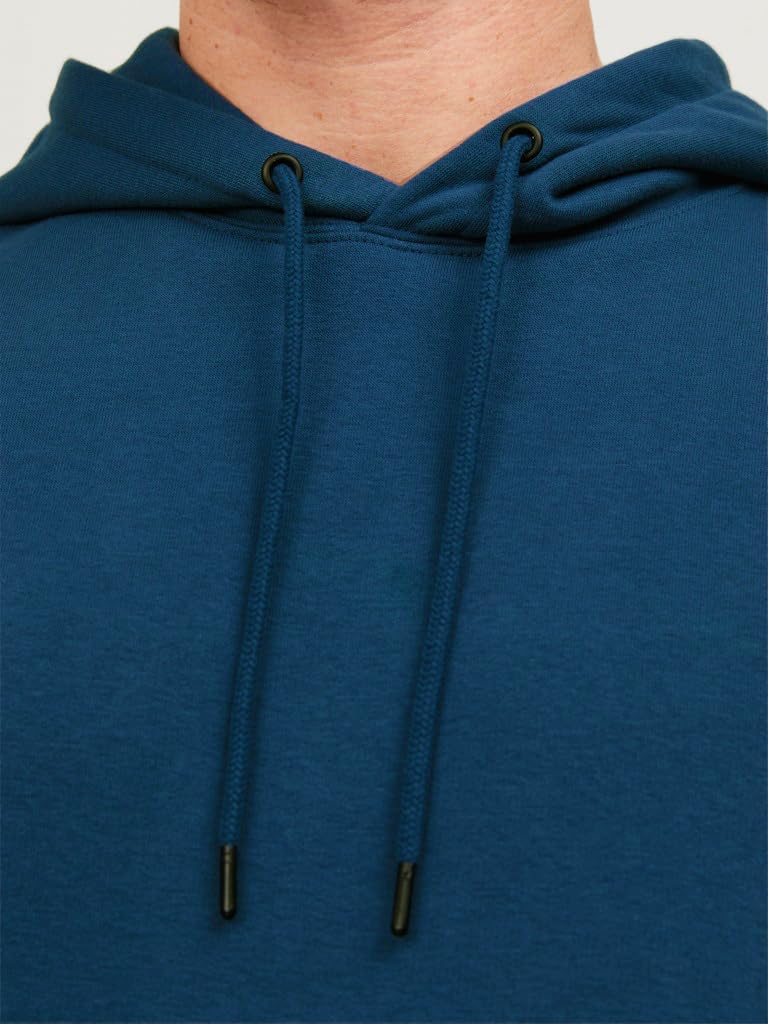 JACK & JONES Male Kapuzenpullover Einfarbig Kapuzenpullover