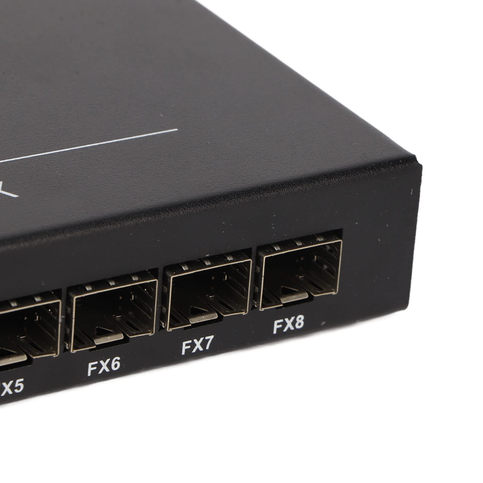 Convertisseur de Média Ethernet, Port Réseau RJ45 10/100/1000 M, Convertisseur de Média Fibre Optique SFP, émetteur-récepteur, Transmission Efficace, jusqu'à 120 Km (Prise UE)