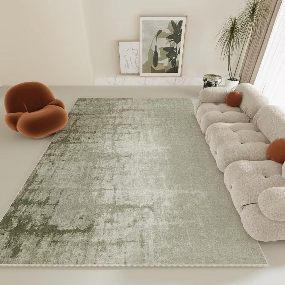 Alfombra de pelo corto para sala de estar abstracta ideal para vestir tu dormitorio